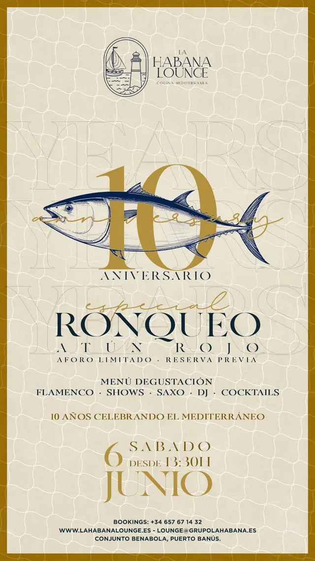 10 aniversario — La Habana Lounge